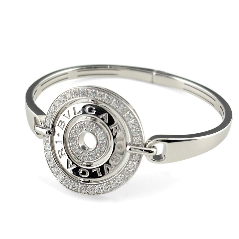 Bulgari BVLGARI Astrale Cerchi Bracelet, Melee Diamond Bangle, 750 Diamond, W...